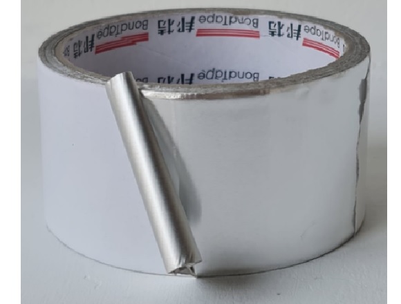Cinta aluminio Union de Ducto Ancho 47 mm largo 15.5 mt 0.3 mm espesor