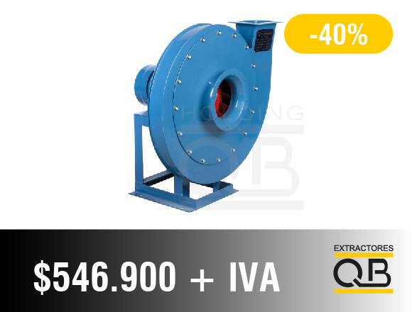 Extractor centrifugo 9-19 3.15A 1.1 kw